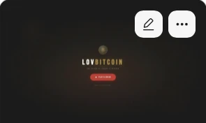 LOVBitcoin front-page preview