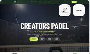 Creators Padel front-page preview