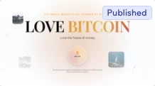 LuvBitcoin front-page preview